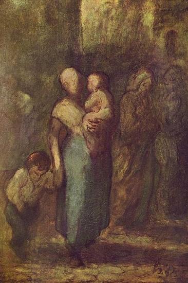 Honore Daumier In der Strabe